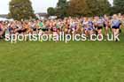 Girls Under-15s 2024 National Cross Country Relays, Berry Hill Park, Mansfield.   Photo: David T. Hewitson/Sports for All Pics